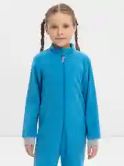 Синий комбинезон Kvarez, флисовый, розовый