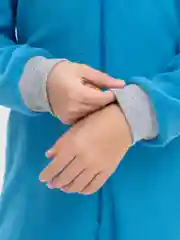 Синий комбинезон Kvarez, флисовый, розовый