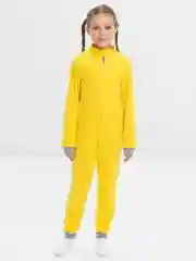 Желтый комбинезон Kvarez, флисовый, розовый