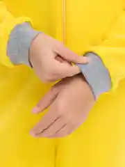 Желтый комбинезон Kvarez, флисовый, розовый