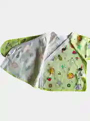 Лесной зеленый трикотажная кофточка для новорожденных, детская распашонка с антицарапками