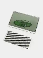LCD дисплей для брелка автосигнализации Scher-khan Mobicar 1/2 на шлейфе