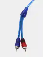 Межблочный кабель 2RCA, 5 м, для авто, провода тюльпаны для сабвуфера и усилителя