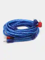Межблочный кабель 2RCA, 5 м, для авто, провода тюльпаны для сабвуфера и усилителя