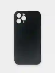 Угольный чехол черный iPhone 12 mini, 13, 14, 14 Plus, 6, 6s Plus, 7 Plus, 8 Plus, X, Xs, XR