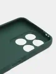 Тёмно-зелёный чехол для Honor X8a / Хонор Х8а, силиконовый, матовый