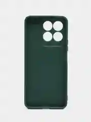 Тёмно-зелёный чехол для Honor X8a / Хонор Х8а, силиконовый, матовый