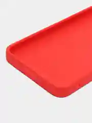 Красный чехол для Xiaomi Redmi 12C (Сяоми Редми 12С), силиконовый, матовый
