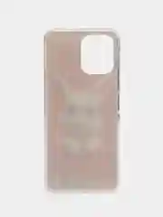 Розовый чехол для Xiaomi Redmi 12 / Сяоми Редми 12, силиконовый, с рисунком
