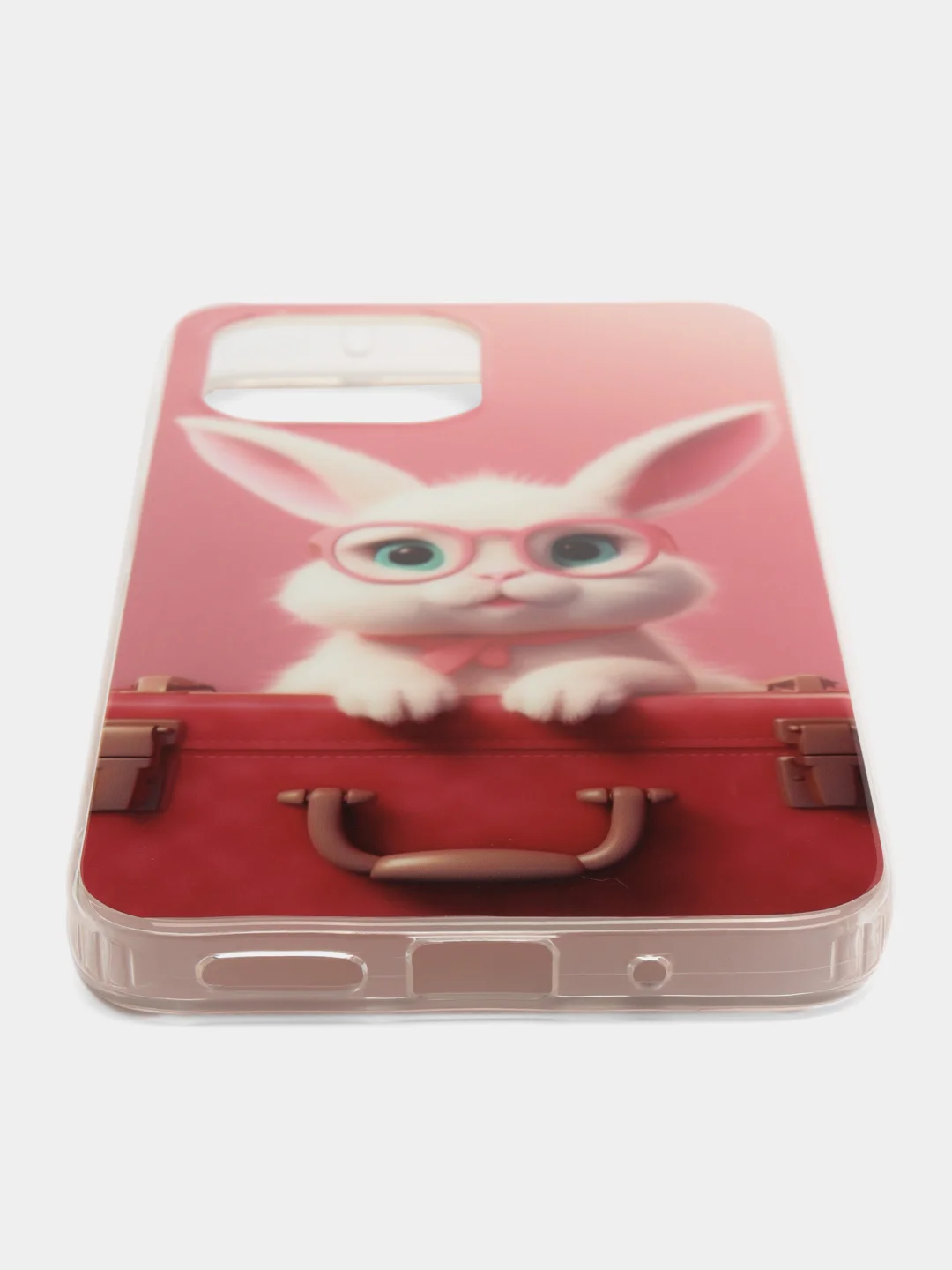 Розовый чехол для Xiaomi Redmi 12 / Сяоми Редми 12, силиконовый, с рисунком