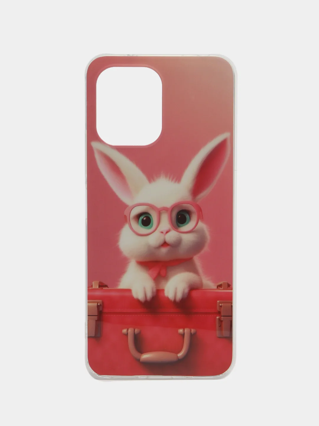 Розовый чехол для Xiaomi Redmi 12 / Сяоми Редми 12, силиконовый, с рисунком