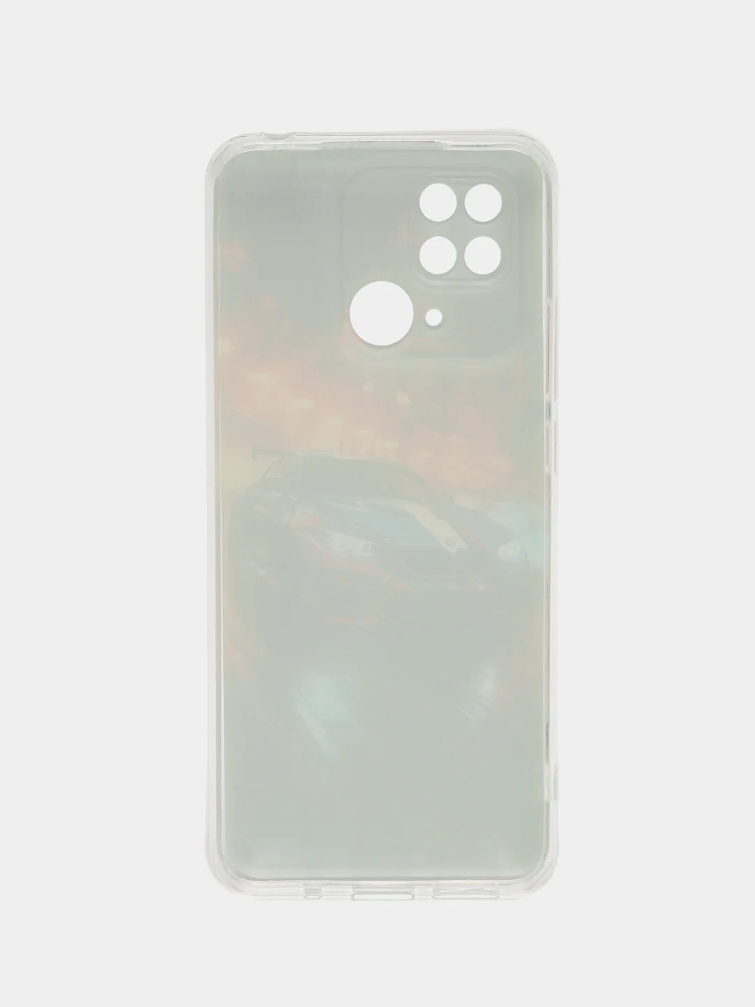 Рыжий чехол для Xiaomi Redmi 10C, Poco C40 / Сяоми Редми 10С, Поко С40, силиконовый, с рисунком