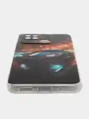 Рыжий чехол для Xiaomi Redmi 10C, Poco C40 / Сяоми Редми 10С, Поко С40, силиконовый, с рисунком