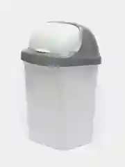 Белый контейнер / ведро для мусора РОЛЛ ТОП IDEA