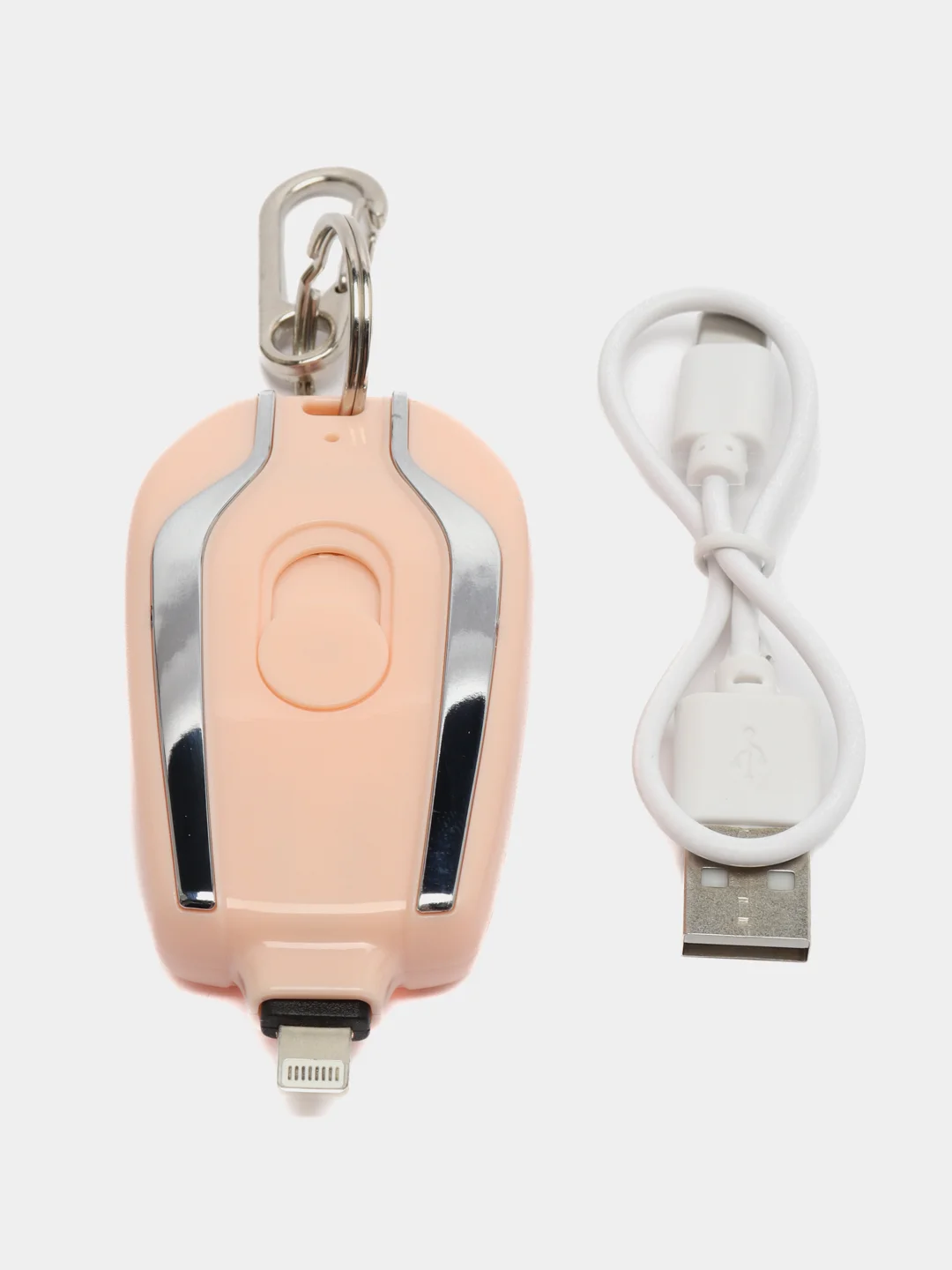 Розовый внешний аккумулятор, 1500 Mah