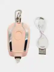 Розовый внешний аккумулятор, 1500 Mah
