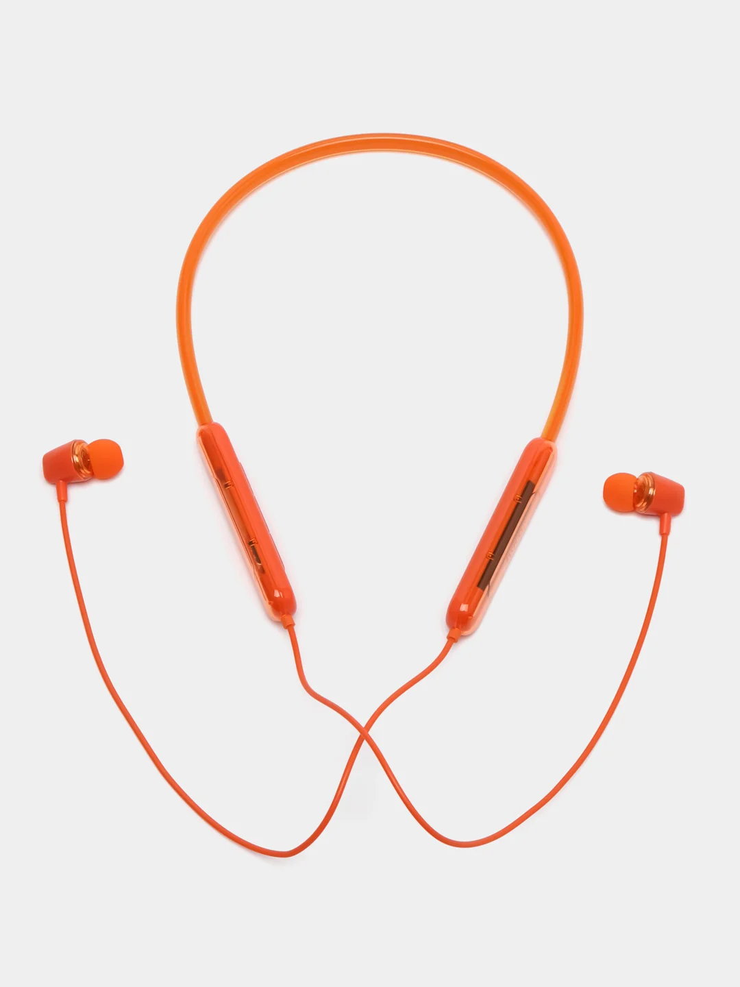 Оранжевый беспроводные спортивные наушники hoco ES65, вакуумные Bluetooth наушники