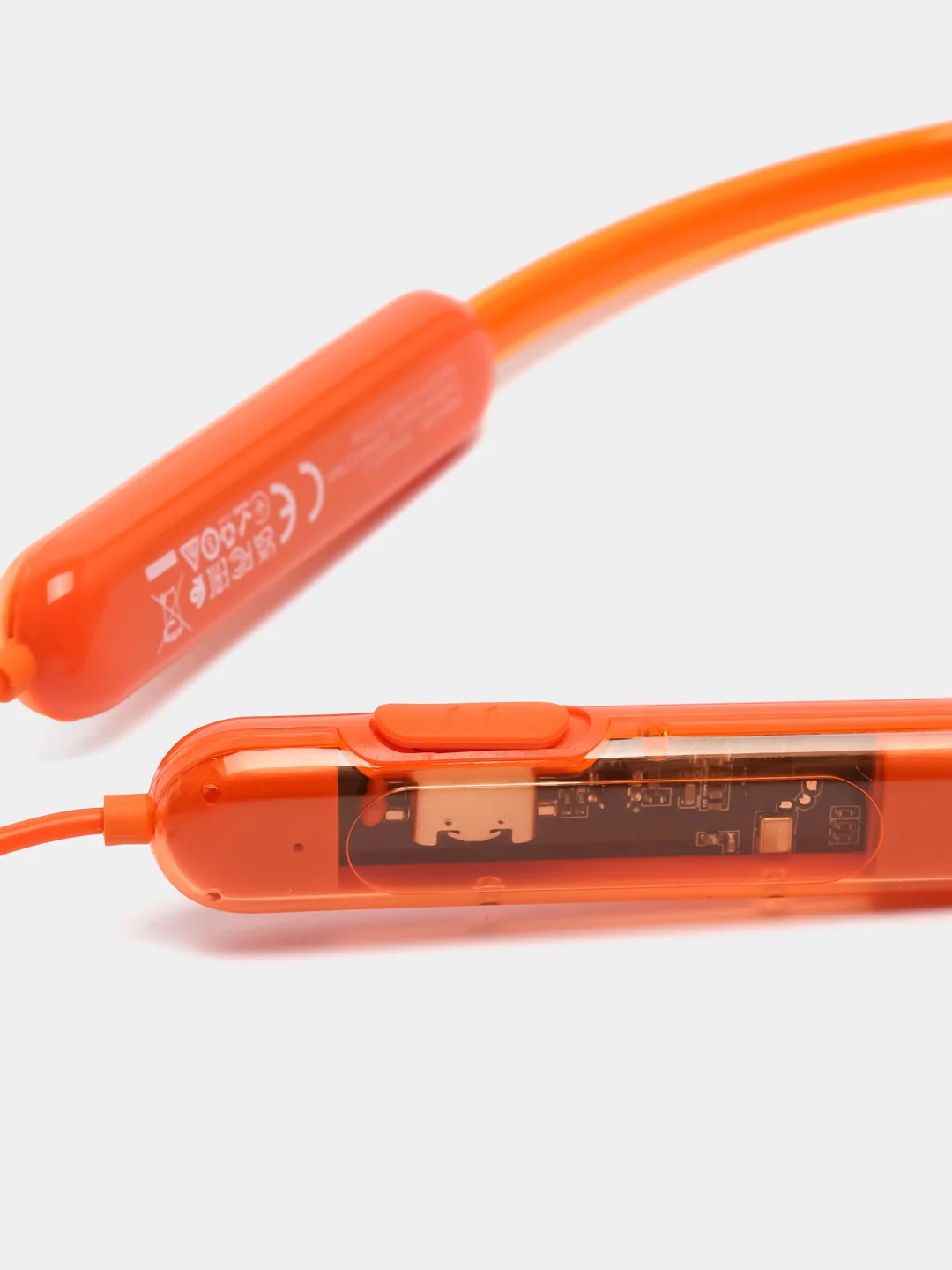 Оранжевый беспроводные спортивные наушники hoco ES65, вакуумные Bluetooth наушники