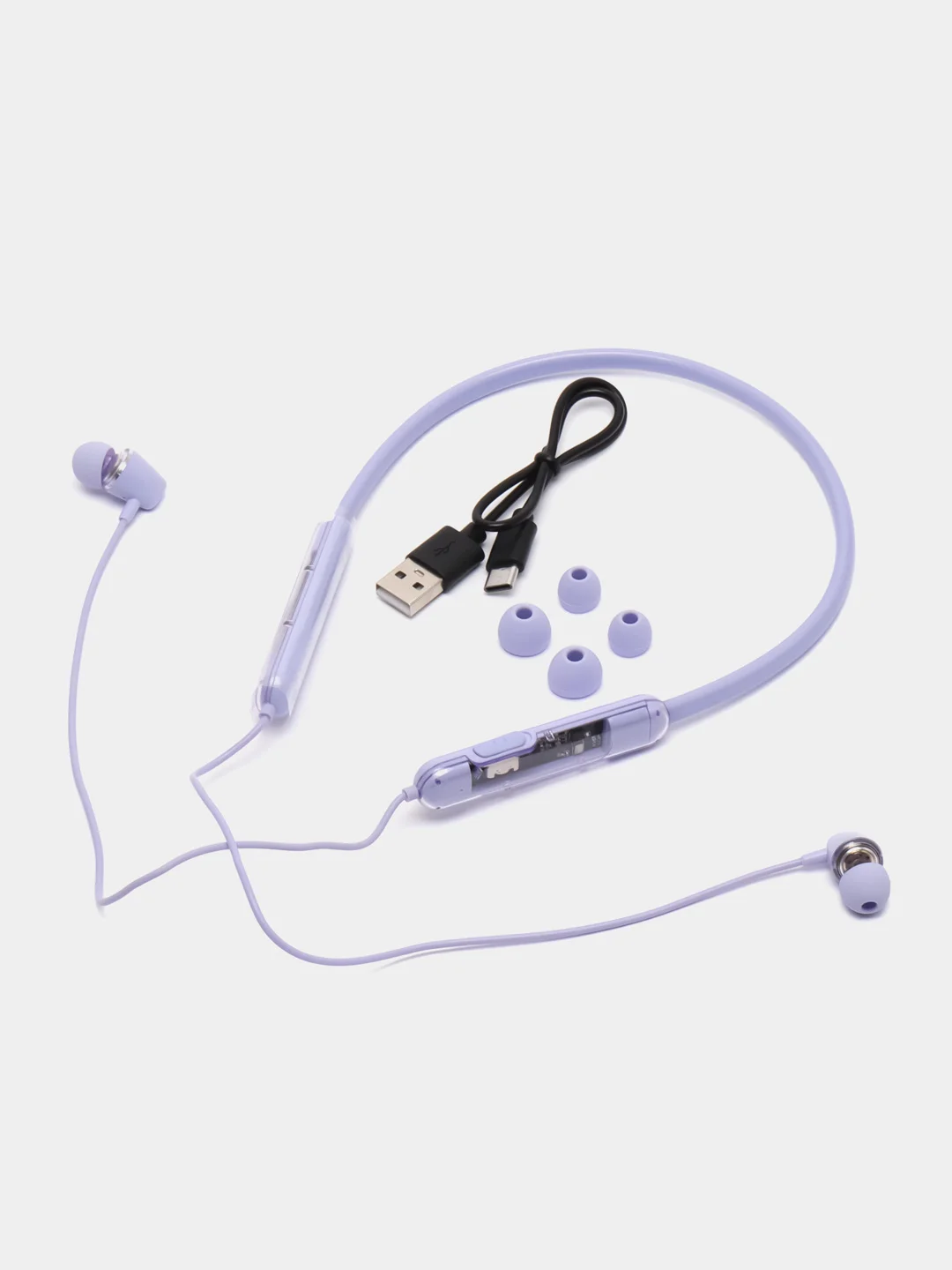 Оранжевый беспроводные спортивные наушники hoco ES65, вакуумные Bluetooth наушники