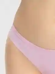 Розовый трусы стринги женские бесшовные