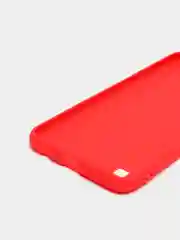 Красный чехол силиконовый для Samsung Galaxy A10 (Самсунг Галакси А10), цветной, матовый