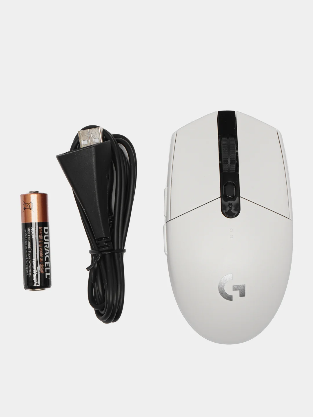 Игровая компьютерная мышь Logitech G304/G305, беспроводная, белая