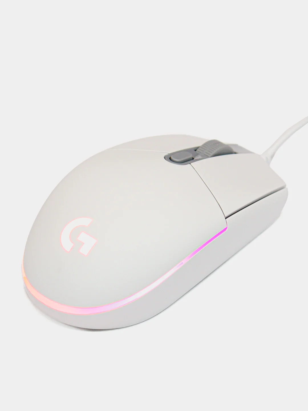 Компьютерная мышь Logitech G102 LIGHTSYNC, проводная, белая