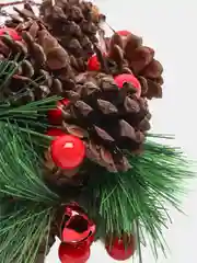 Гирлянда с шишками на батарейках, 2 метра