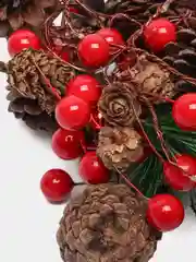 Гирлянда с шишками на батарейках, 2 метра
