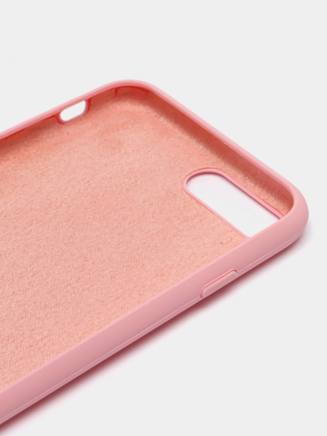 Розовый чехол Silicone Case для iPhone 7 Plus / iPhone 8 Plus