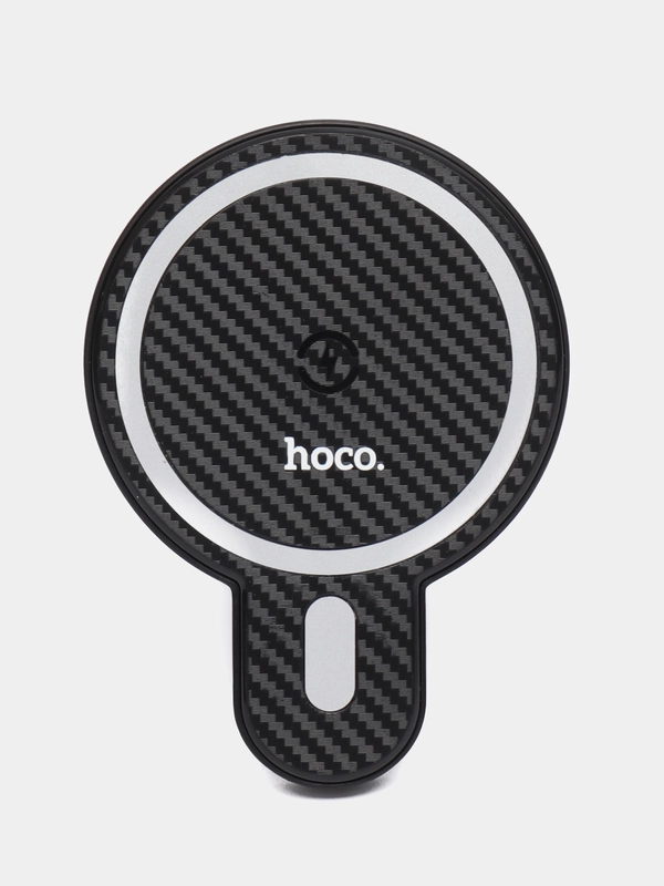 Держатель для телефона магнитный с беспроводной зарядкой 15W Hoco CA85 MagSafe для iPhone