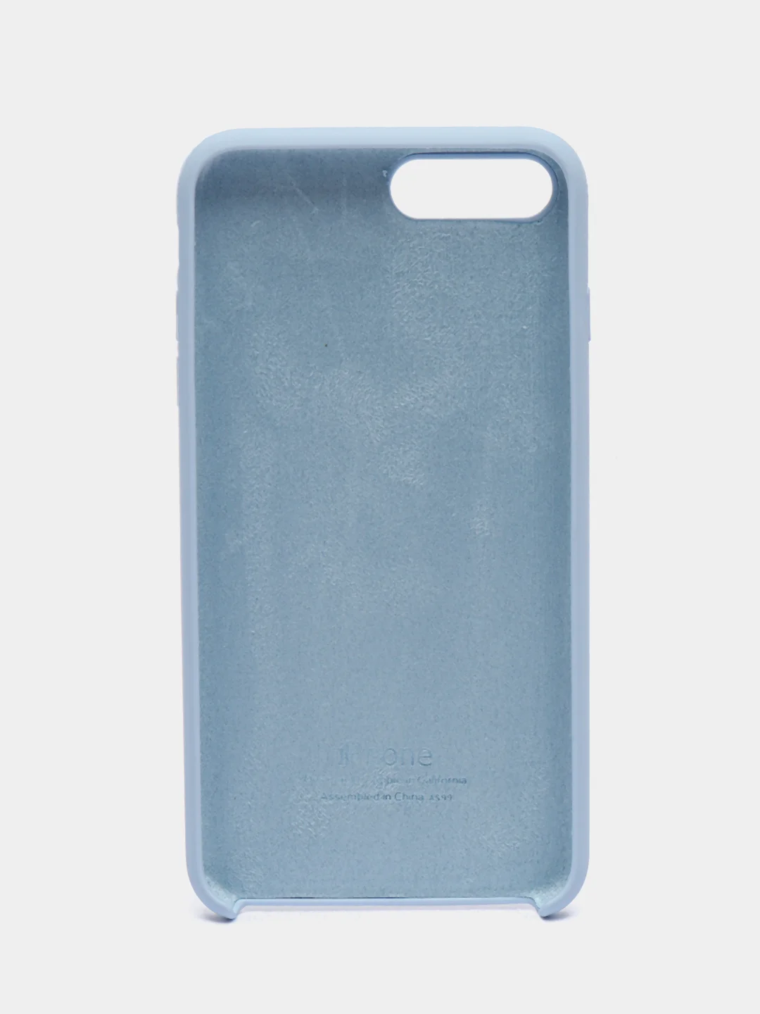 Светло-синий чехол Silicone Case для iPhone 7 Plus / iPhone 8 Plus