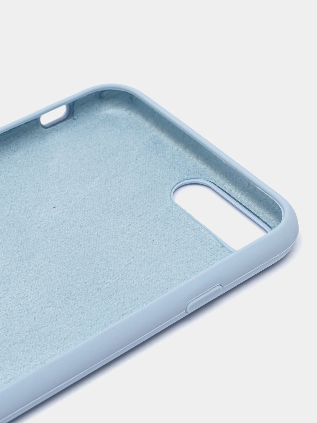 Светло-синий чехол Silicone Case для iPhone 7 Plus / iPhone 8 Plus