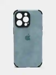 Голубой чехол на айфон 11, 12, 13, 14, 15, Про Макс, Pro Max, XS, XR, мини, mini