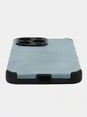 Голубой чехол на айфон 11, 12, 13, 14, 15, Про Макс, Pro Max, XS, XR, мини, mini