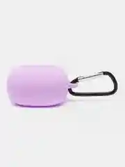 Лавандовый чехол на Samsung Galaxy Buds 2/Live/Pro/2 Pro/FE для наушников КАРТОФАН силикон матовый