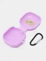 Лавандовый чехол на Samsung Galaxy Buds 2/Live/Pro/2 Pro/FE для наушников КАРТОФАН силикон матовый