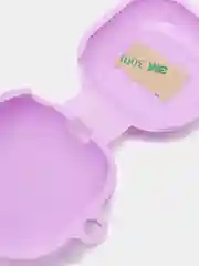 Лавандовый чехол на Samsung Galaxy Buds 2/Live/Pro/2 Pro/FE для наушников КАРТОФАН силикон матовый