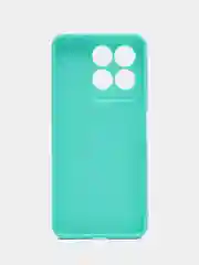 Бирюзовый чехол для Honor X8a / Хонор Х8а, силиконовый, матовый