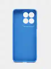 Синий чехол для Honor X8a / Хонор Х8а, силиконовый, матовый