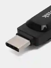 Черный флешка SanDisk ULTRA USB 3.1, Type-C, карта памяти, поворотная, 4 размера