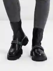 Черный ботинки женские, демисезонные