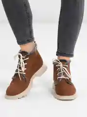 Карамельный ботинки женские зимние