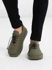 Зелёный хаки дутики женские, укороченные, демисезонные
