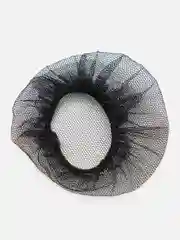 Черный сеточка для волос  (черная, белая, коричневая), со стразами