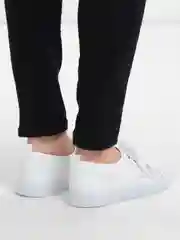 Белый кеды женские, белые