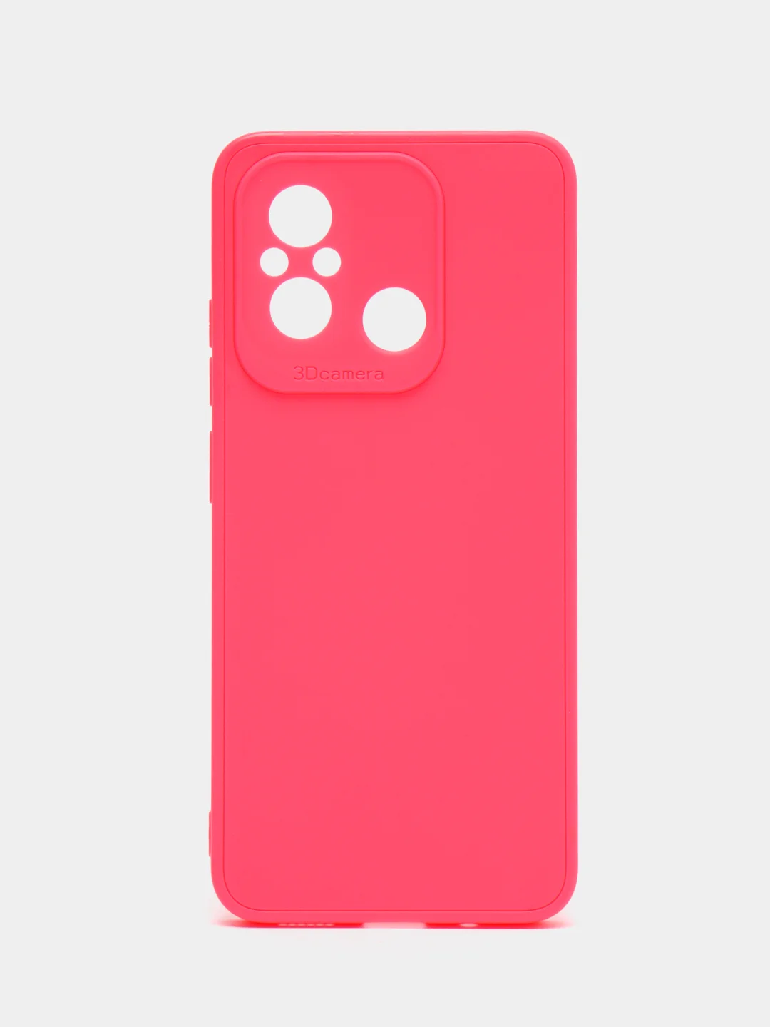 Фуксия чехол для Xiaomi Redmi 12C (Сяоми Редми 12С), силиконовый, матовый