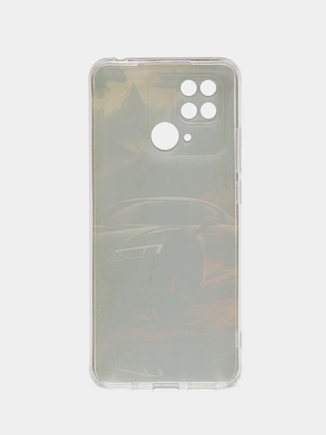 Медный чехол для Xiaomi Redmi 10C, Poco C40 / Сяоми Редми 10С, Поко С40, силиконовый, с рисунком