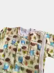 Желтый детская кофточка из футера, с начесом, распашонка для новорожденных