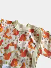 Золотой детская кофточка из футера, с начесом, распашонка для новорожденных